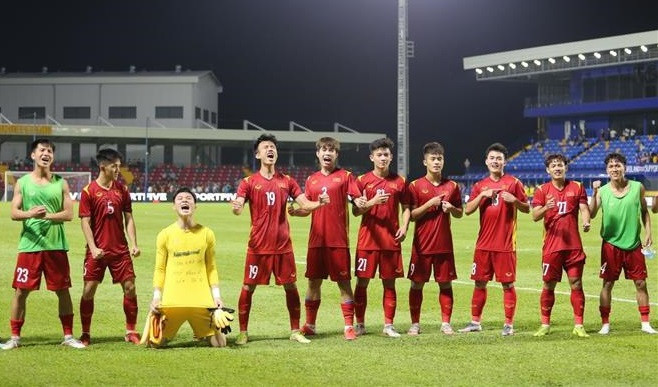 Vietnam avanza en el Campeonato de Fútbol sub-23 del Sudeste Asiático 2022 ảnh 1 Vietnam avanza en el Campeonato de Fútbol sub-23 del Sudeste Asiático 2022 ảnh 1