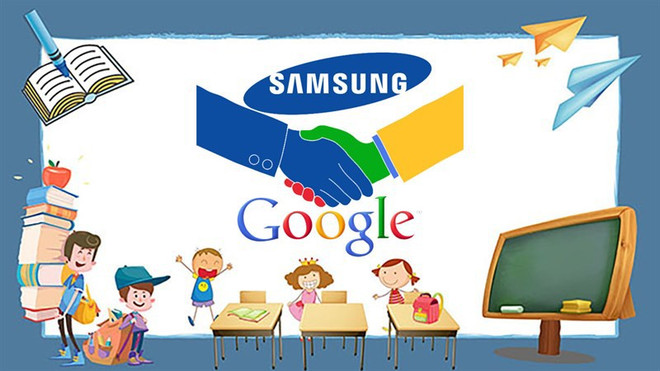Samsung coopera con Google para acelerar transformación digital de la educación en Vietnam ảnh 1