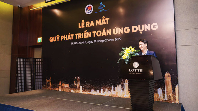 Lanzan en Vietnam Fondo de Desarrollo de Matemáticas Aplicadas ảnh 1 Lanzan en Vietnam Fondo de Desarrollo de Matemáticas Aplicadas ảnh 1