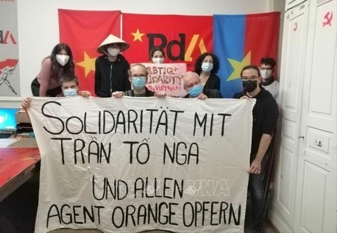 Partido Suizo del Trabajo ratifica solidaridad con víctimas del Agente Naranja en Vietnam ảnh 1 Partido Suizo del Trabajo ratifica solidaridad con víctimas del Agente Naranja en Vietnam ảnh 1