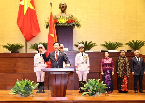 Más líderes parlamentarios felicitan al presidente de la Asamblea Nacional de Vietnam ảnh 1 Más líderes parlamentarios felicitan al presidente de la Asamblea Nacional de Vietnam ảnh 1