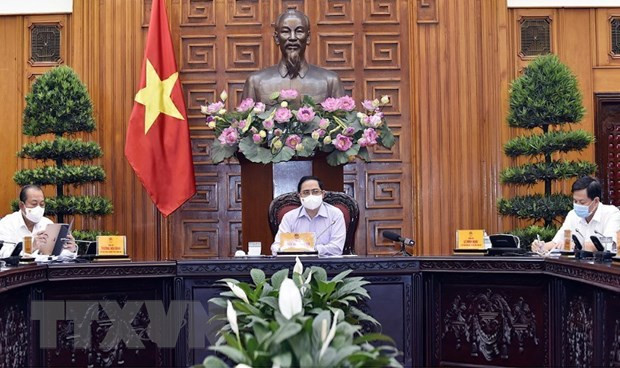 Premier vietnamita insta a preparar labores electorales en caso de brotes del COVID-19 ảnh 1 Premier vietnamita insta a preparar labores electorales en caso de brotes del COVID-19 ảnh 1