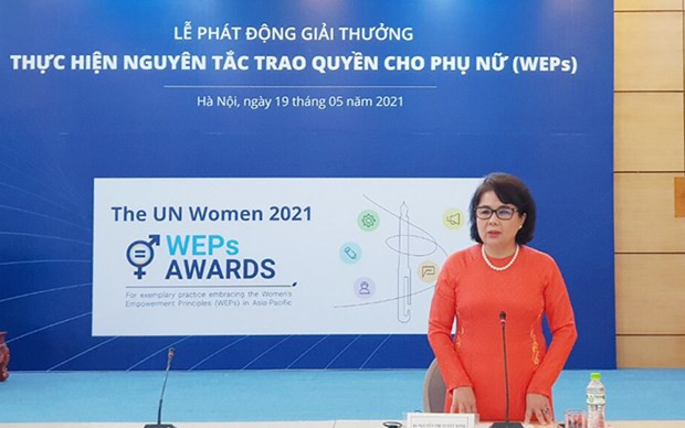 Vietnam lanza premio de los principios de empoderamiento de las mujeres 2021 ảnh 1