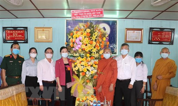 Frente de Patria de Vietnam enaltece aportes de Sangha Budista al desarrollo nacional ảnh 1 Frente de Patria de Vietnam enaltece aportes de Sangha Budista al desarrollo nacional ảnh 1