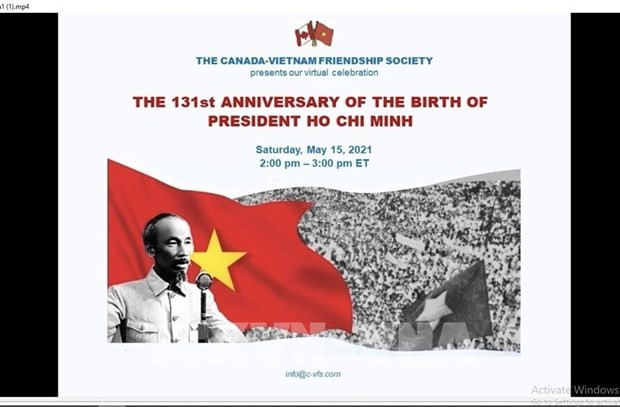 Conmemoran en Canadá vida revolucionaria del Presidente Ho Chi Minh ảnh 1