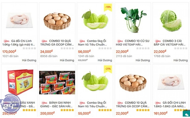 Vietnam impulsa comercio electrónico de productos agrícolas en medio de COVID-19 ảnh 1 Vietnam impulsa comercio electrónico de productos agrícolas en medio de COVID-19 ảnh 1