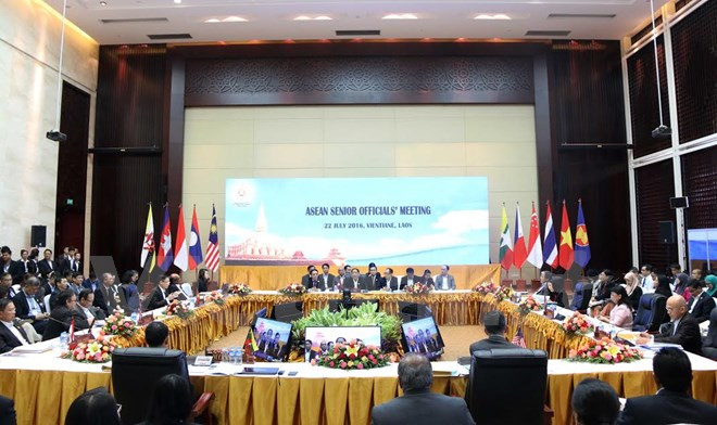Efectúan en Laos Reunión de Altos Funcionarios de ASEAN ảnh 1