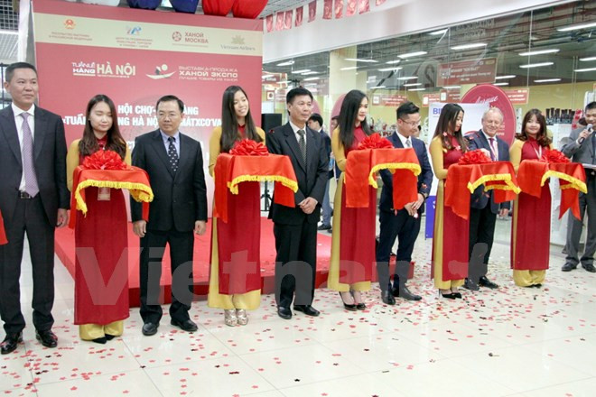 En Rusia exposición de mejores productos de Hanoi ảnh 1