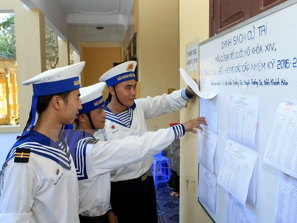 Votantes en Truong Sa muestran expectativas antes día de elecciones ảnh 1