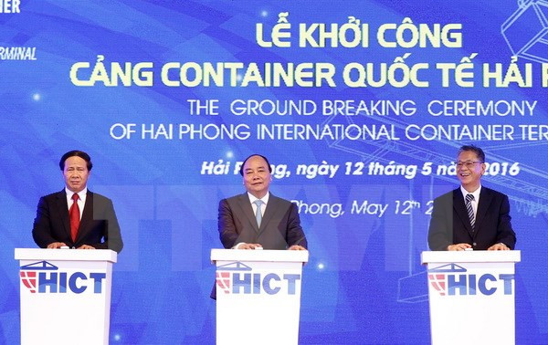 Emprenden construcción de puerto de contenedores Hai Phong ảnh 1 Emprenden construcción de puerto de contenedores Hai Phong ảnh 1
