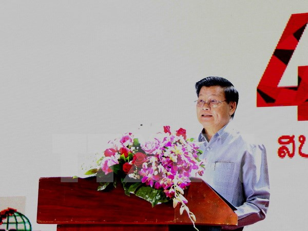 Visitará Vietnam primer ministro laosiano para impulsar nexos bilaterales ảnh 1 Visitará Vietnam primer ministro laosiano para impulsar nexos bilaterales ảnh 1