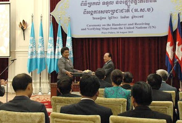 Verifican mapas cambodiano y de ONU para demarcación fronteriza ảnh 1 Verifican mapas cambodiano y de ONU para demarcación fronteriza ảnh 1