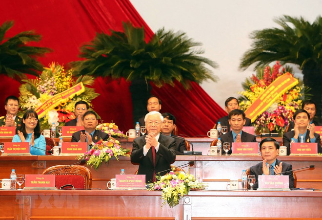 [Foto] Inauguran en Hanoi duodécimo Congreso Sindical de Vietnam ảnh 6