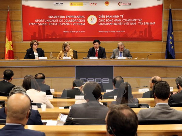 Efectúan Foro Económico Vietnam-España ảnh 1 Efectúan Foro Económico Vietnam-España ảnh 1