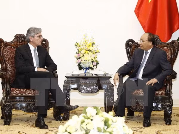 Primer ministro de Vietnam da la bienvenida a Siemens ảnh 1