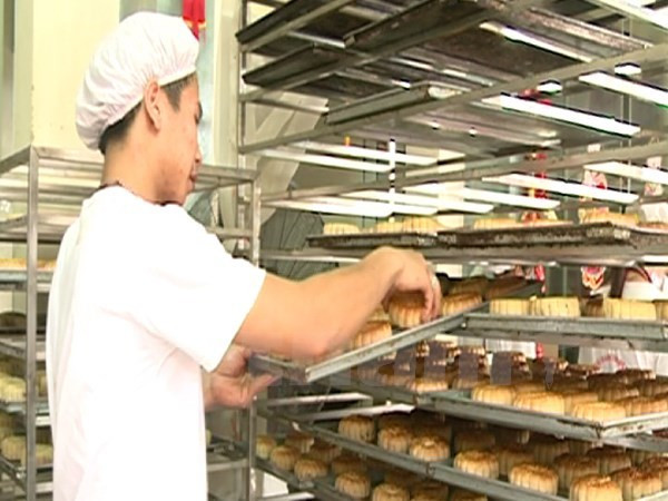 Exporta Kinh Do primer lote de pastel de Fiesta del Medio Otoño a EE.UU. ảnh 1 Exporta Kinh Do primer lote de pastel de Fiesta del Medio Otoño a EE.UU. ảnh 1