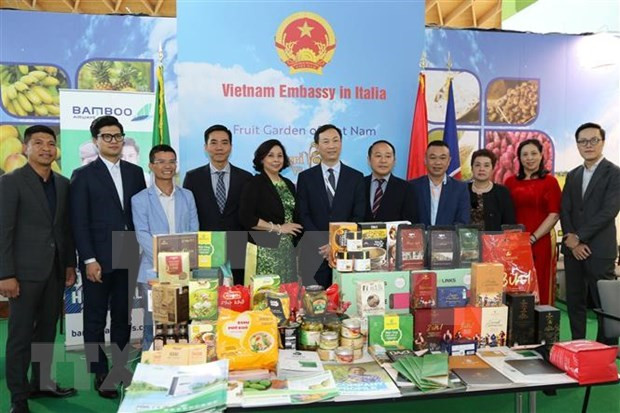 "Jardín de frutas de Vietnam" en exhibición en feria comercial Macfrut de Italia ảnh 1 "Jardín de frutas de Vietnam" en exhibición en feria comercial Macfrut de Italia ảnh 1