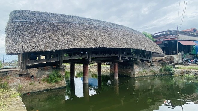 Puente de Lang Kenh con su estructura y arquitectura únicas ảnh 1