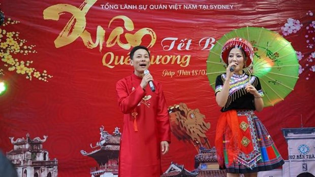 Vietnamitas en Australia celebran Año Nuevo Lunar ảnh 1 Vietnamitas en Australia celebran Año Nuevo Lunar ảnh 1