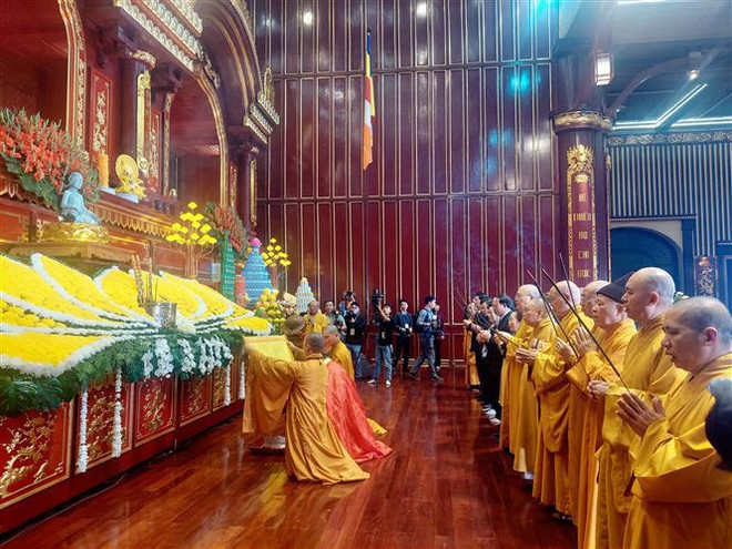 Comienza en Vietnam tradicional festival primaveral de Yen Tu ảnh 2 Comienza en Vietnam tradicional festival primaveral de Yen Tu ảnh 2
