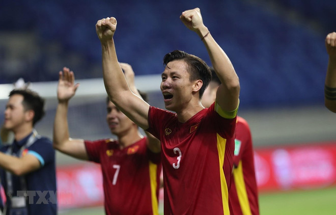 Preparado equipo de fútbol de Vietnam ante duro partido contra los EAU ảnh 1 Preparado equipo de fútbol de Vietnam ante duro partido contra los EAU ảnh 1