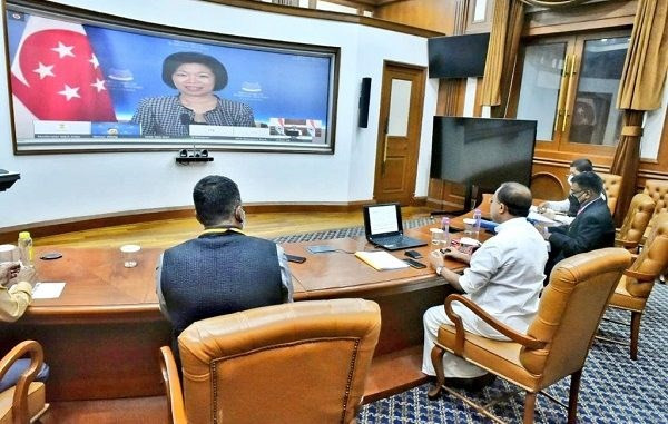 India y Singapur refuerzan fomentar relaciones de asociación estratégica ảnh 1