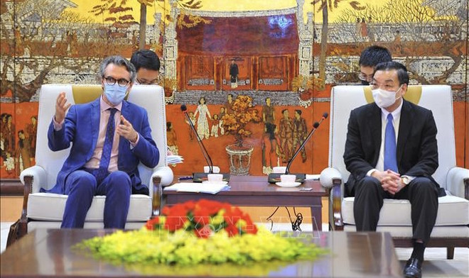 Propone UE construcción de universidad de estándar europeo en Hanoi ảnh 1