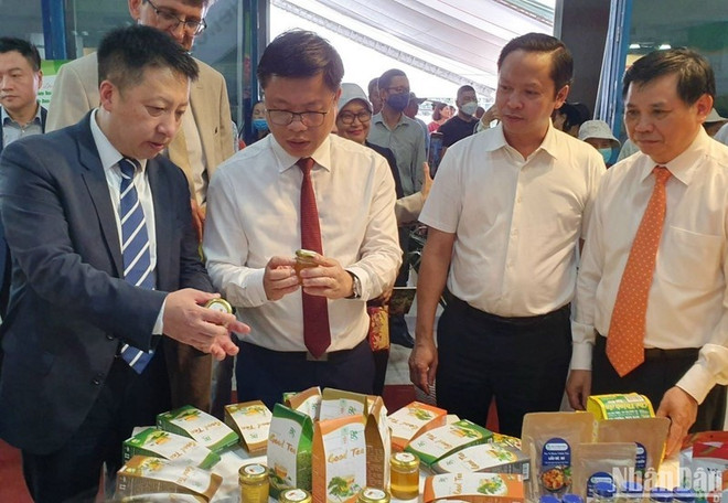 Feria en Hanoi favorece conexión comercial en sector agrícola ảnh 1