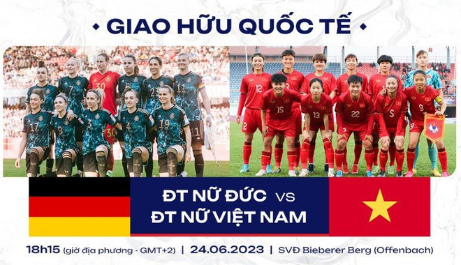Selección femenina vietnamita de fútbol jugará amistoso contra Alemania ảnh 1 Selección femenina vietnamita de fútbol jugará amistoso contra Alemania ảnh 1