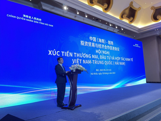 Vietnam promueve cooperación comercial con provincia china de Hainan ảnh 1 Vietnam promueve cooperación comercial con provincia china de Hainan ảnh 1