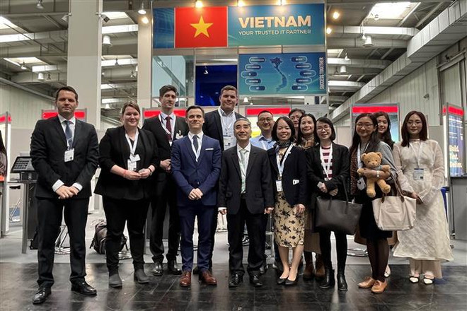 Empresas vietnamitas participan en Feria de Hannover en Alemania ảnh 1 Empresas vietnamitas participan en Feria de Hannover en Alemania ảnh 1