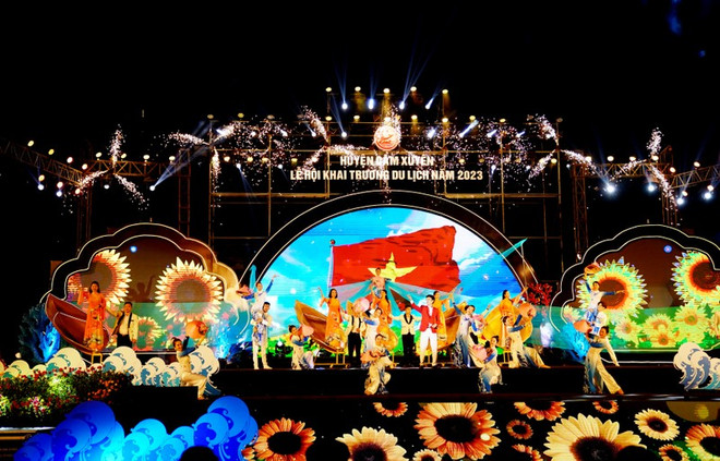 Inauguran en provincia vietnamita programa turístico de 2023 ảnh 1 Inauguran en provincia vietnamita programa turístico de 2023 ảnh 1