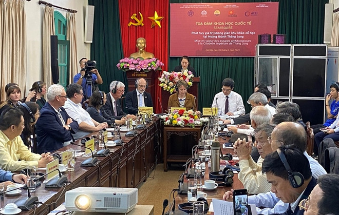Localidades de Vietnam y Francia cooperan para preservar histórico sitio arqueológico ảnh 2 Localidades de Vietnam y Francia cooperan para preservar histórico sitio arqueológico ảnh 2