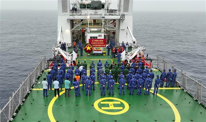 Vietnam y China concluyen patrullaje conjunto en Golfo de Tonkin ảnh 2 Vietnam y China concluyen patrullaje conjunto en Golfo de Tonkin ảnh 2