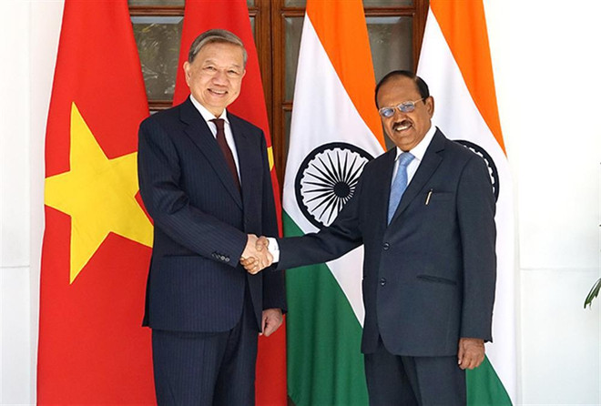 Vietnam y la India promueven cooperación en seguridad ảnh 1 Vietnam y la India promueven cooperación en seguridad ảnh 1