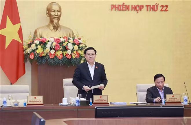 Comité Permanente de Asamblea Nacional de Vietnam concluye su reunión 22 ảnh 1