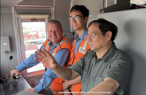 Premier de Vietnam inspecciona proyectos importantes de Ciudad Ho Chi Minh ảnh 1 Premier de Vietnam inspecciona proyectos importantes de Ciudad Ho Chi Minh ảnh 1
