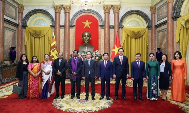 Presidente de Vietnam recibe a embajadores de Chile, UAE y Sri Lanka ảnh 1 Presidente de Vietnam recibe a embajadores de Chile, UAE y Sri Lanka ảnh 1