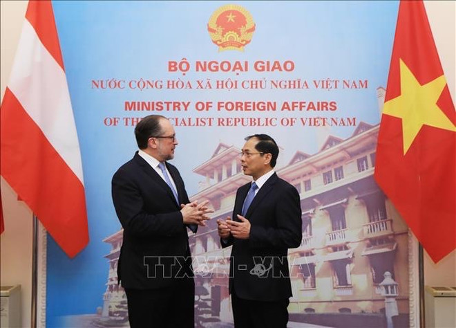 Vietnam y Austria fortalecen nexos de cooperación ảnh 1 Vietnam y Austria fortalecen nexos de cooperación ảnh 1