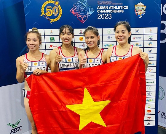 Vietnam gana medalla dorada en Torneo de Atletismo de Asia ảnh 2 Vietnam gana medalla dorada en Torneo de Atletismo de Asia ảnh 2