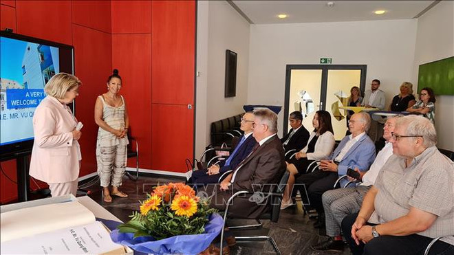 Promueven cooperación entre las localidades vietnamitas y alemanas ảnh 1 Promueven cooperación entre las localidades vietnamitas y alemanas ảnh 1