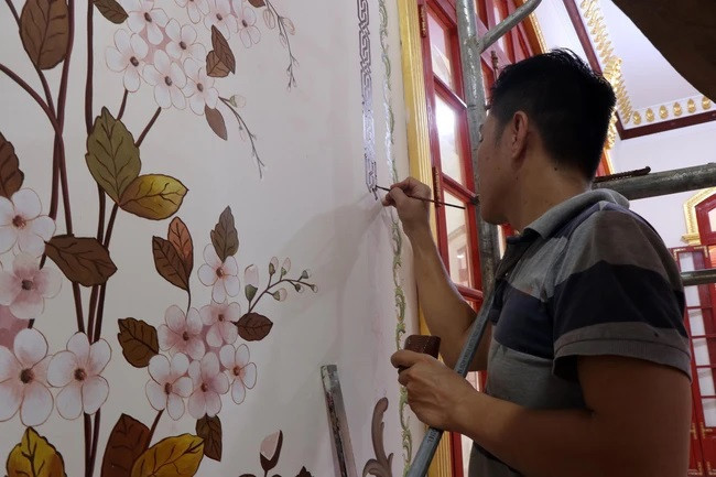 Restauración del Palacio Kien Trung en ciudad de Hue se completará a finales de año ảnh 2 Restauración del Palacio Kien Trung en ciudad de Hue se completará a finales de año ảnh 2