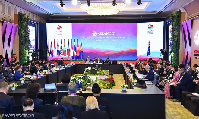 Vietnam asiste a reuniones de ministros de Relaciones Exteriores de ASEAN+1 ảnh 2 Vietnam asiste a reuniones de ministros de Relaciones Exteriores de ASEAN+1 ảnh 2