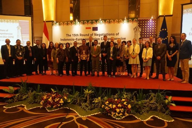 Indonesia y UE concluyen la 15ª ronda de negociaciones de asociación económica integral ảnh 1 Indonesia y UE concluyen la 15ª ronda de negociaciones de asociación económica integral ảnh 1