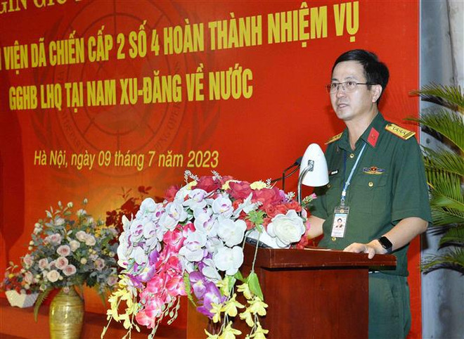Oficiales vietnamitas cumplen misiones de mantenimiento de paz de ONU ảnh 2 Oficiales vietnamitas cumplen misiones de mantenimiento de paz de ONU ảnh 2