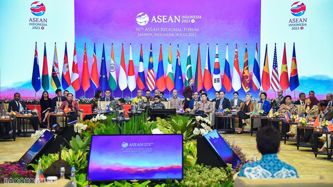 AMM-56: Promueven el rol y valor del Foro Regional de ASEAN ảnh 1 AMM-56: Promueven el rol y valor del Foro Regional de ASEAN ảnh 1