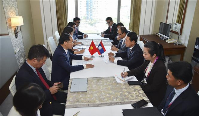 Vietnam y Laos estrechan coordinación en foros multilaterales ảnh 2 Vietnam y Laos estrechan coordinación en foros multilaterales ảnh 2