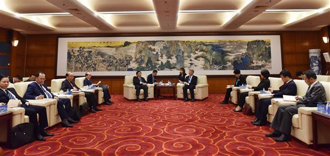 Delegación partidista de Vietnam visita provincia china de Guangdong ảnh 3 Delegación partidista de Vietnam visita provincia china de Guangdong ảnh 3