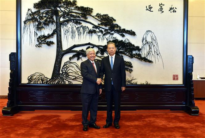 Vietnam y China abogan por promover más sus nexos de cooperación ảnh 2 Vietnam y China abogan por promover más sus nexos de cooperación ảnh 2