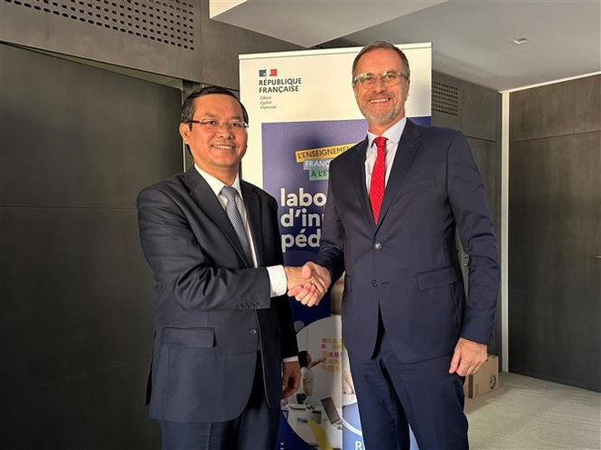 Vietnam y Francia intensifican cooperación en educación ảnh 2 Vietnam y Francia intensifican cooperación en educación ảnh 2